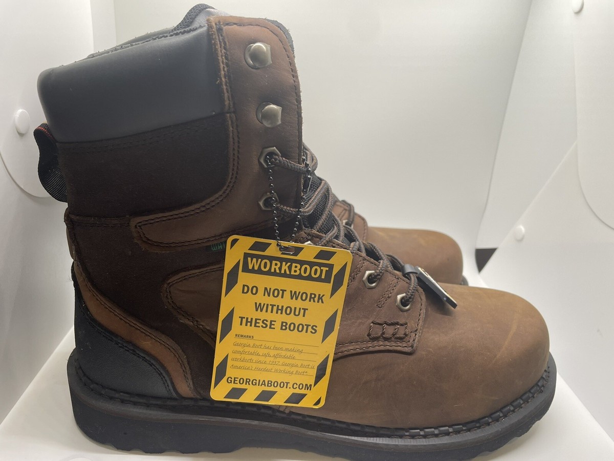 Georgia Boot Brookville Waterproof Work Boot size 11W Georgia Boot G113 Waterproof Wellington Boot | BootAmerica main image 2