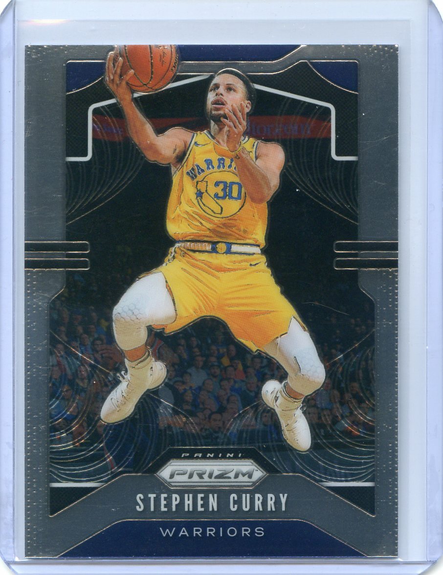 2019-20 Panini Prizm STEPHEN CURRY Base Card #98 GOLDEN STATE WARRIORS
