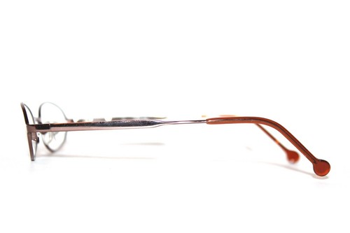 NUEVAS GAFAS AUTÉNTICAS VIVA KIDS VV 229 BRN MARRÓN METAL MARCOS RX 42-19-130 MM - Imagen 4 de 5