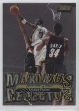 2001-02 Topps Stadium Club Maximus Rejectus Jermaine O'Neal #MR8 az1