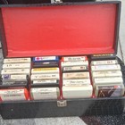 24  8 Track Collection With Carry Case. — photo 1
