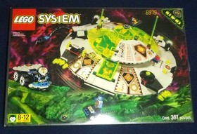Vintage 1997 LEGO #6975 Alien Avenger Space UFO COMPLETE UNOPENED