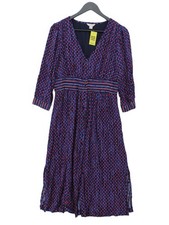 Monsoon A-Line Maxi Dress UK12 in Blue