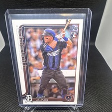 2024 Topps Series 1 Jace Jung Rookie #80 Detroit Tigers Baseball Card