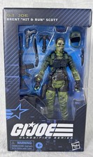 Hasbro G.I. Joe Brent  Hit & Run  Scott Classified Series