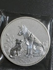 2022 Australian Dingo & Baby 2oz Silver 9999 Investment/Collectable Bullion 103.31 per troy oz