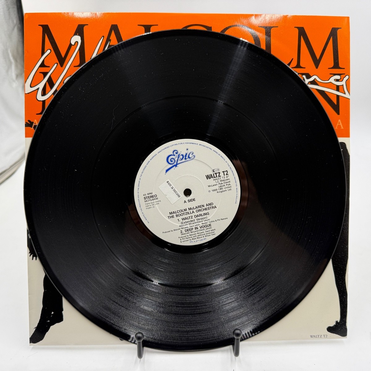 Malcolm McLaren And The Bootzilla Orchestra – Waltz Darling - UK