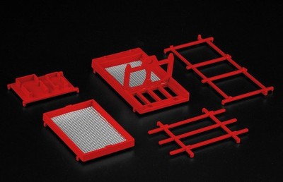 IMC MODELS - Rotes Fahrgestell DEMAG AC 700-9 - 1/50 - IMC33-0195