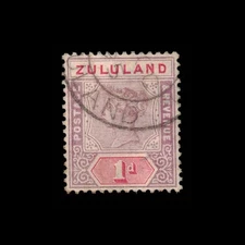Zululand, Scott 16, British Overprinted, 1894-1896, used, 111222
