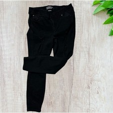Torrid Womens Bombshell Skinny Jeans Size 18 SHORT Black Distressed