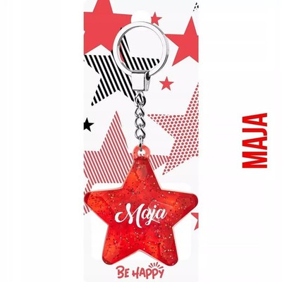 5900094222676 Brelok Gwiazdka Maja Be-Happy Gifts