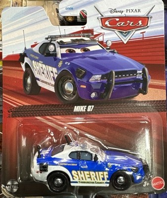 Disney Pixar Cars 2026 Mike  07  Sheriff  Mattel New 1:55 Diecast