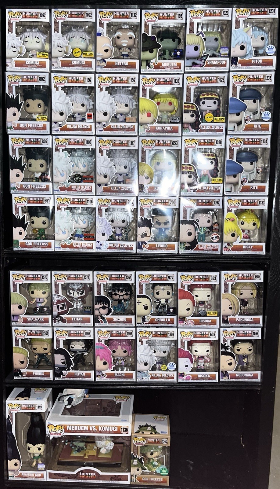 Hunter X Hunter Funko Pop! Lot of 2022-2025 Releases  Including All Chases RARE