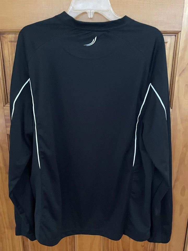 Exertek Men’s Activewear Athleisure LS Black Pullover Size XL - Image 3 of 4