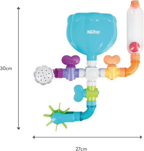 Wacky Water Works Pipes Bath Toy - Fun Educational Bath Toy for 3--Olds - Picture 7 of 7