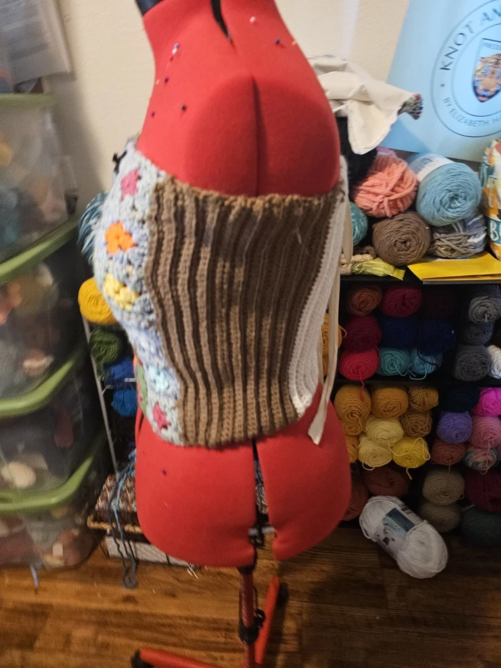 Hecho a mano ganchillo tema floral cordones corsé top verano transpirable no forrado Foto 3 de 4