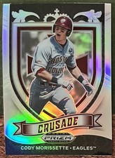 2021 Panini Prizm Draft Picks Crusade Silver Prizm Cody Morrisette Miami Marlins