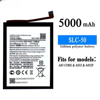 For Samsung Galaxy A03 Core 5000mAh SLC-50 Battery Replacement