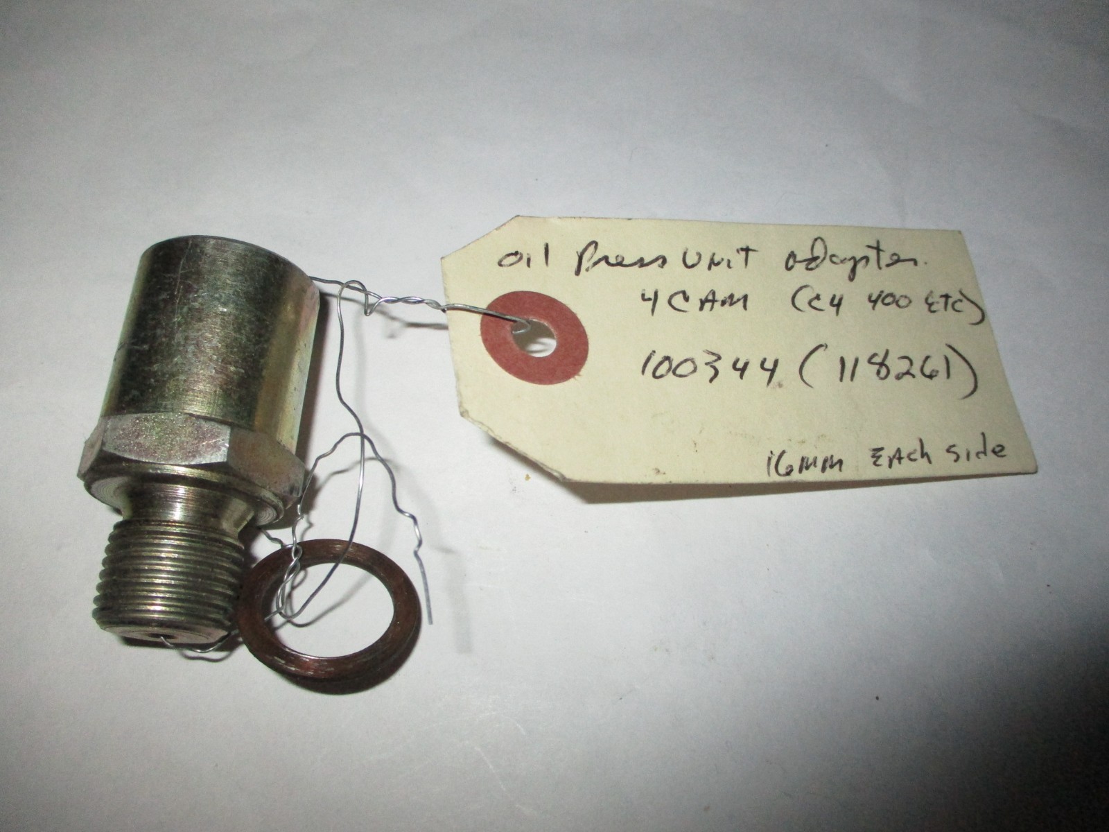 New old stock Ferrari 365 C4 400GT 400 Auto 400i 412 Oil Pressure switch union