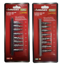 14 In. Drive Saemetric Hex Bit Socket Set 16-piece