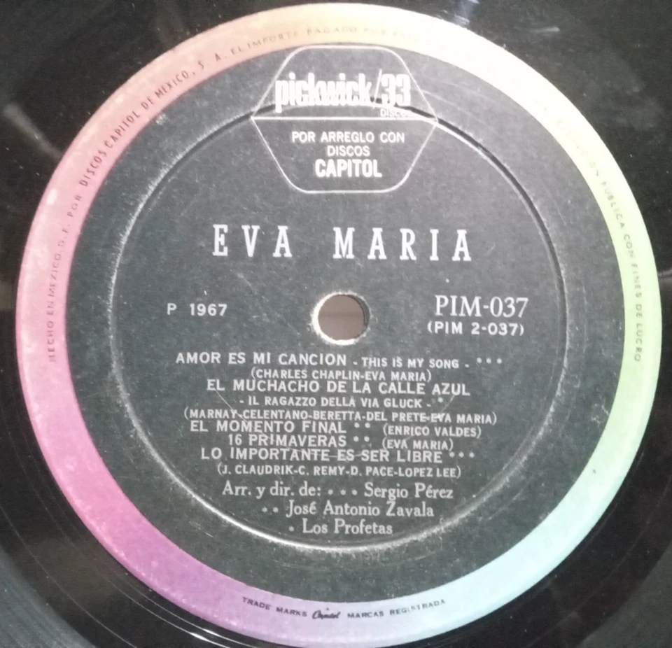 EVA MARIA MEXICAN GOGO LP 1967 LOS PROFETAS NORTHERN SOUL HEAR! ABRAHAM LABORIEL - Image 4 of 4