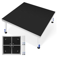 1/2x Portable Stage Riser Platform Modular System 24" -40" Height Adjustable
