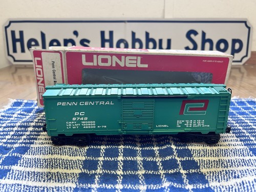 Coche de carga Lionel 6-9749 calibre O Penn Central #9749 con caja #2 | Condition: Used