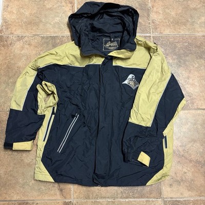 Global Identity 90s Indiana Purdue windbreaker jacket with fleece inline 