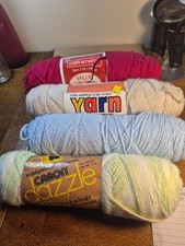 4 Skeins Multicolor color Yarn