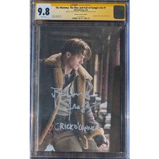 The Mummy: Xango's Ax #1 Retailer Incentive__CGC 9.8 SS__Signed by Brendan Fr...