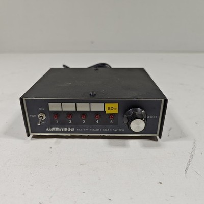 Ameritron RCS-8V Fernbedienbarer Koaxialschalter - Zur Reparatur, Ohne Zubehör