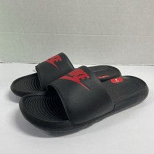 Nike Victori One Slides Black Red CN9675 004 Size 13 Sandal Summer House Slipper