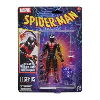 Marvel Legends Uncanny Spider-Man Nightcrawler Retro Cardback Figur G2352 NEU