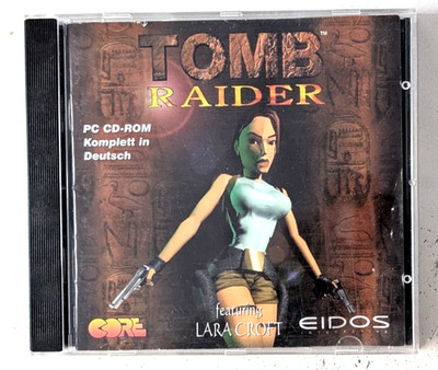 TOMB RAIDER  FEAT.LARA CROFT PC CD-ROM SPIEL KOMPLETT IN DEUTSCH EIDOS 1999