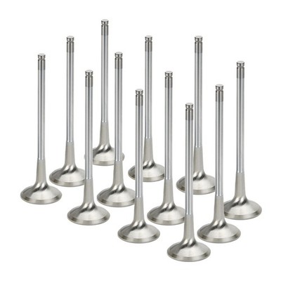 Supertech For Nissan RB26 Exhaust Valves Set Of 12 - +1.5mm Tip Incnl