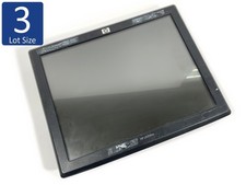 Lot of 3 HP L5006TM ET1515L-8CWA-1-RHP-G 15" Touchscreen VGA PoS LCD Monitor