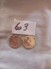 TWO (2) NICE 1964 SILVER KENNEDY HALF DOLLARS FIFTY CENTS