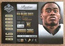 2014 Panini Prestige Big Board #8 Brandin Cooks Rookie New Orleans Saints Insert