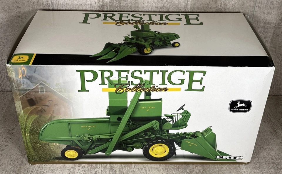 1/16 Ertl John Deere Prestige Collection 45 Combine Diecast W/ Box - Image 2 of 4