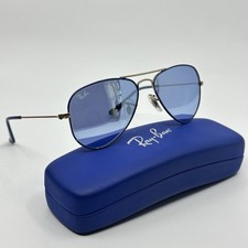RAY-BAN JUNIOR RJ 9506S 264/1U GOLD BLUE AUTHENTIC SUNGLASSES 52-14 AVIATORS