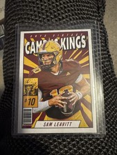 2025 Onyx Football Sam Leavitt Campus Kings Insert Card /150 VCB-SALE