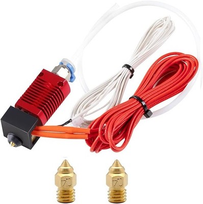 Original Assembled Ender 3 V2 Hotend kit with 2pcs Upgrade Nozzles 0.4mm 24V... 