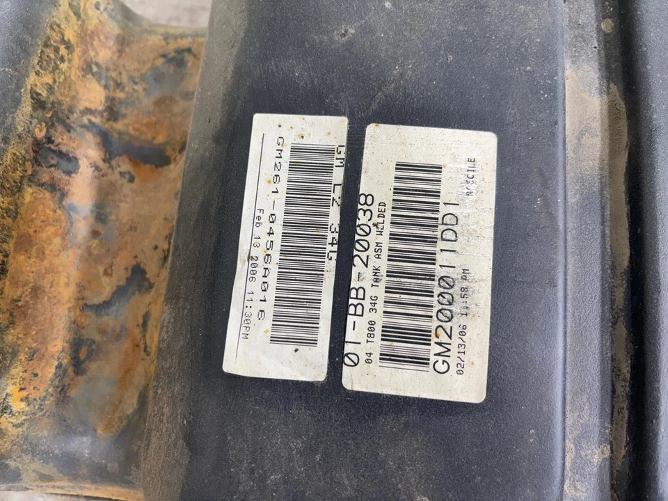 Depósito de tanque de gasolina Chevrolet Silverado 1500 05-13 4,3 L 34 galones OEM Foto 3 de 4