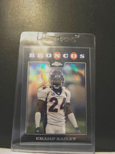 MINT 2008 Topps Chrome - Champ Bailey #TC118 Refractor HOF 🏈