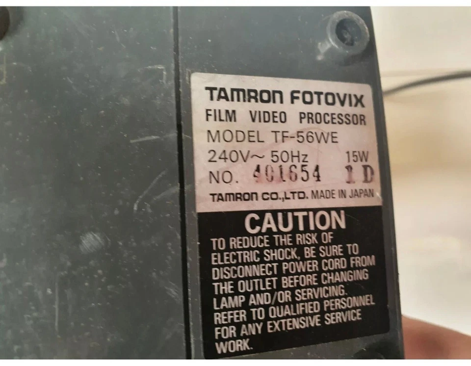 Procesador de video Tamron Fotovix TF-56W Foto 3 de 4