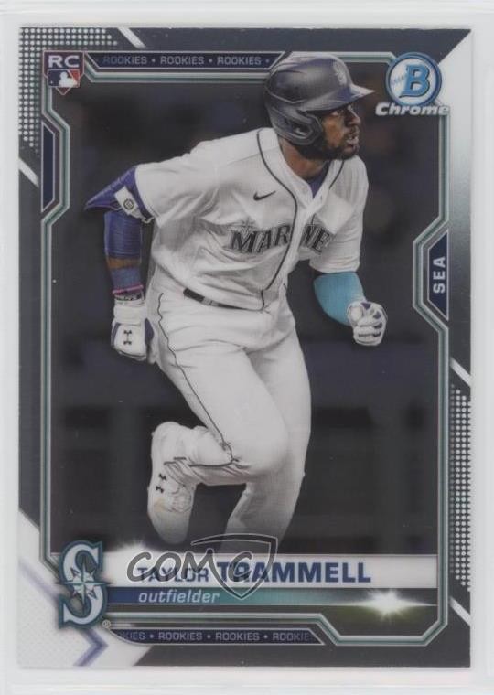 2021 Bowman Chrome Taylor Trammell #61 7at