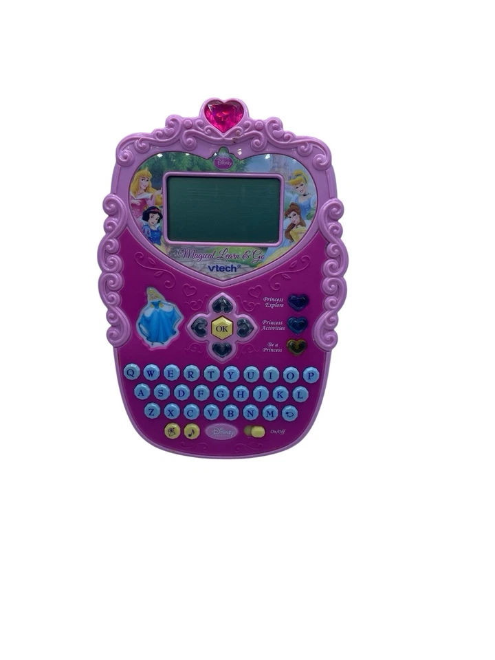 Juego electrónico de mano Vtech Disney Princess Magical Learn and Go Foto 2 de 4