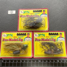 810162 New Strike King Rattling Pro el Jig 1oz 3 pieces set ⑨ Strike King Pro