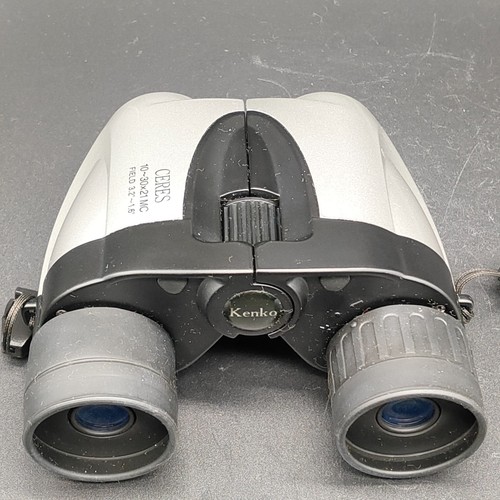 Kenko Binoculars CERES 10~30×21 MC Porro Prism 30X 21 Compact Zoom Silver JPN - Picture 8 of 11