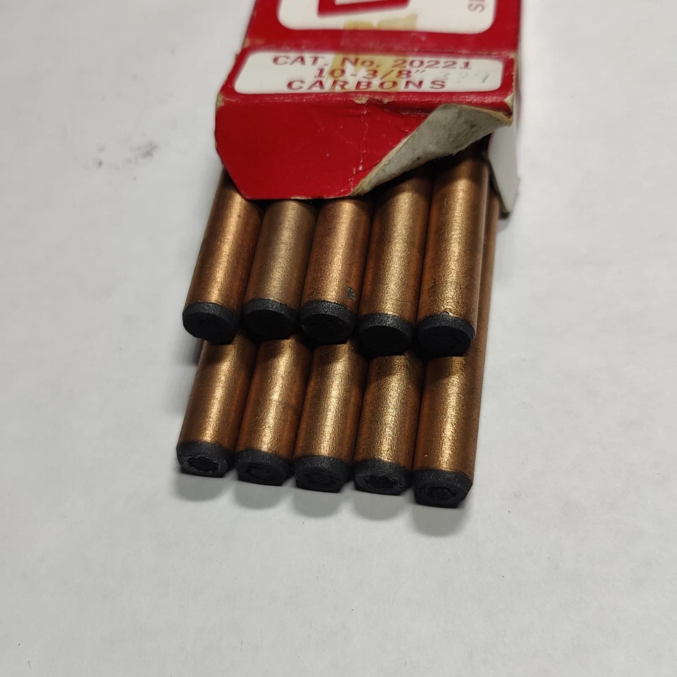 Craftsman 3/8" Copper Coated Cored Carbons for Carbon Arc Torches - Image 2 of 3